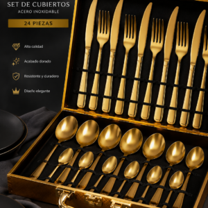 Set de Cubiertos x24 piezas