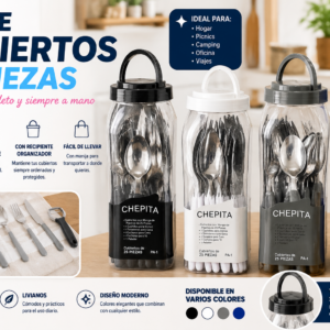 SET cubiertos 25 piezas