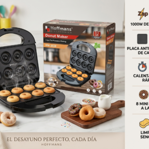 Máquina de Mini Donas Hoffmans 1000W (Modelo HM-3038)